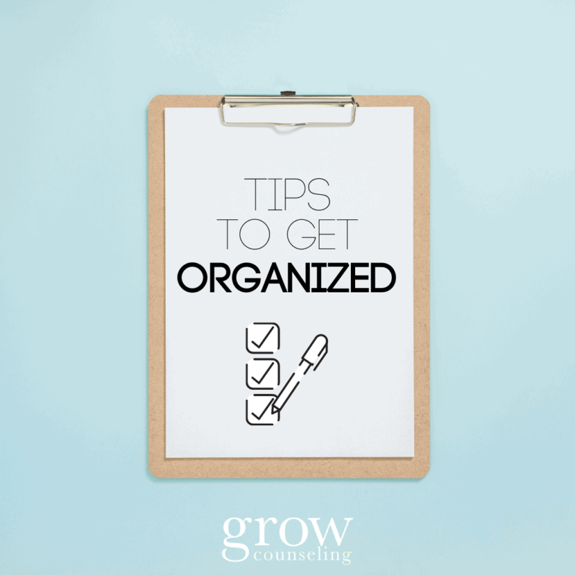 Tips to Stay Organized!