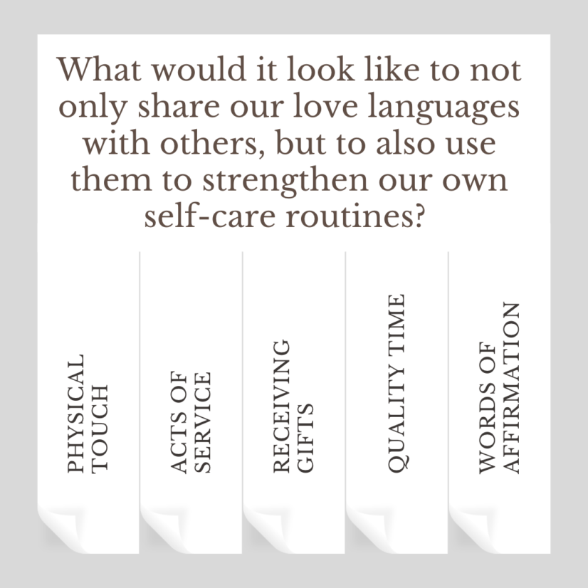 Self-Love Languages