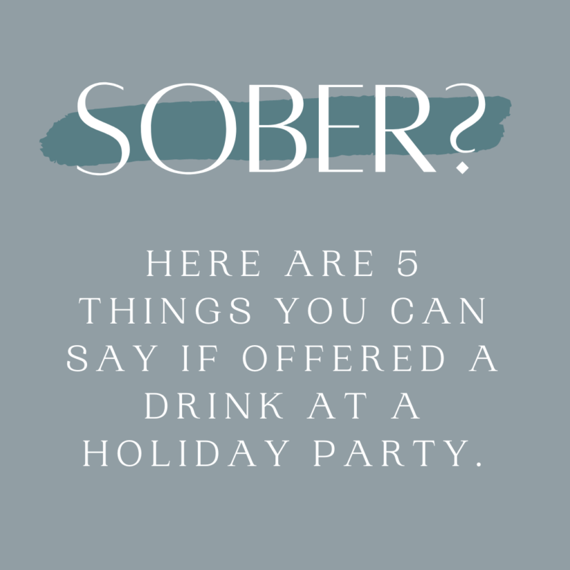 Sobriety as a Young Adult + the Holidays